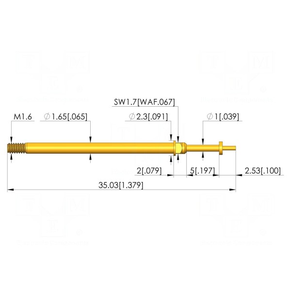 Igła testowa INGUN T-112-0101