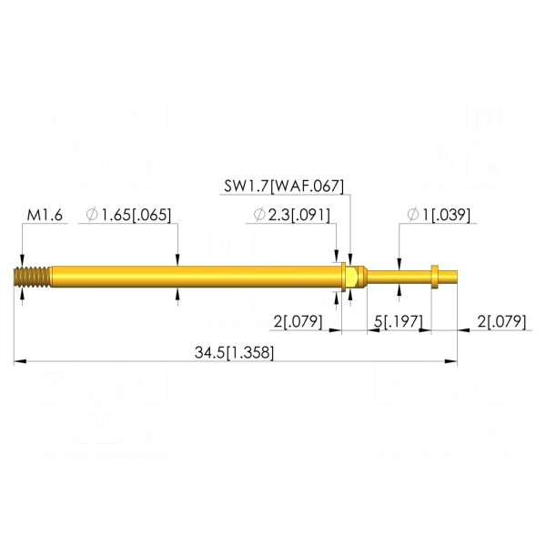 Igła testowa INGUN T-112-0124