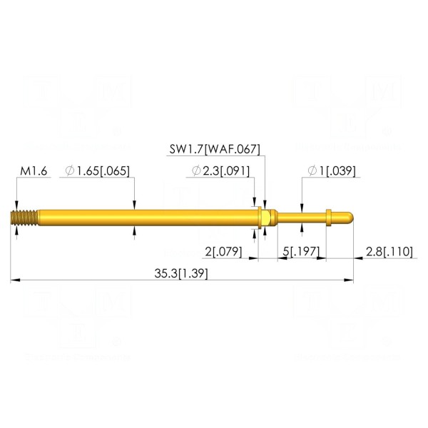 Igła testowa INGUN T-112-0127