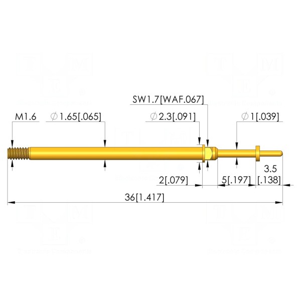 Igła testowa INGUN T-112-0200
