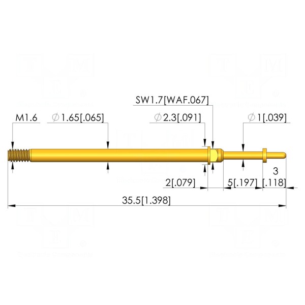 Igła testowa INGUN T-112-0208