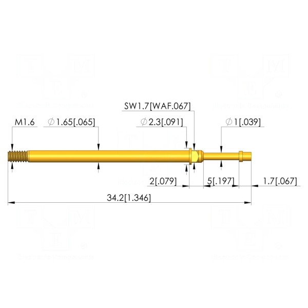 Igła testowa INGUN T-112-0210