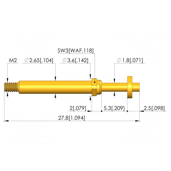Igła testowa INGUN T-113-0001