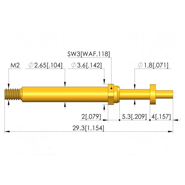 Igła testowa INGUN T-113-0004