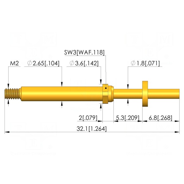 Igła testowa INGUN T-113-0008