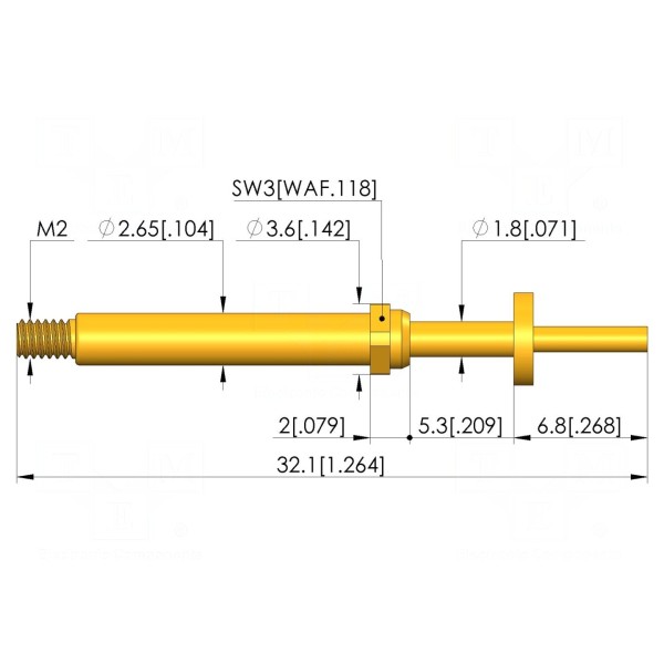 Igła testowa INGUN T-113-0009