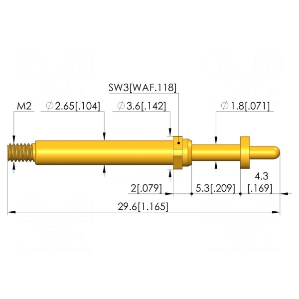 Igła testowa INGUN T-113-0015