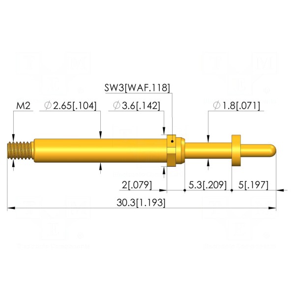 Igła testowa INGUN T-113-0016