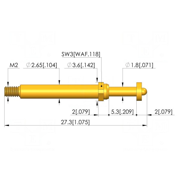 Igła testowa INGUN T-113-0017