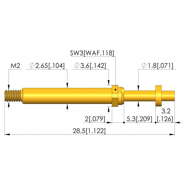 Igła testowa INGUN T-113-0027
