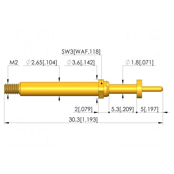 Igła testowa INGUN T-113-0029