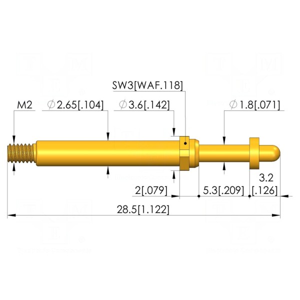 Igła testowa INGUN T-113-0035