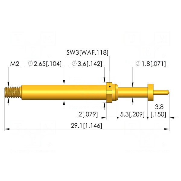 Igła testowa INGUN T-113-0039
