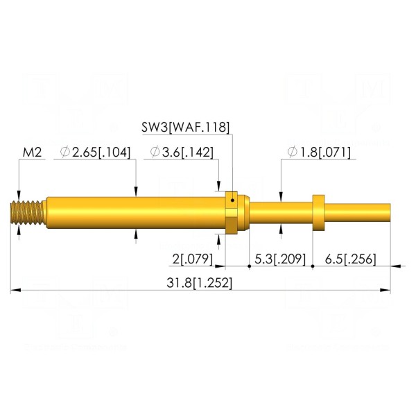 Igła testowa INGUN T-113-0054