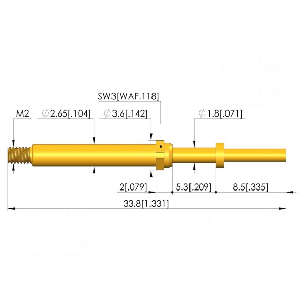Igła testowa INGUN T-113-0057