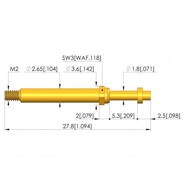 Igła testowa INGUN T-113-0060