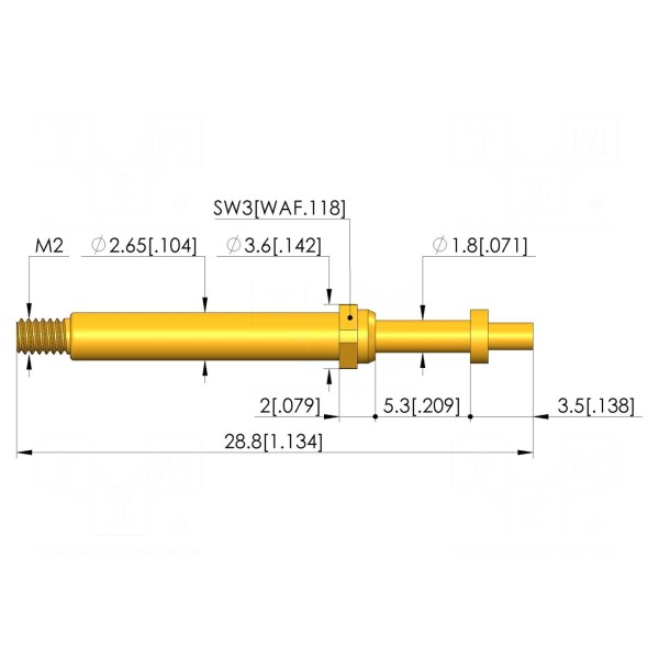 Igła testowa INGUN T-113-0063