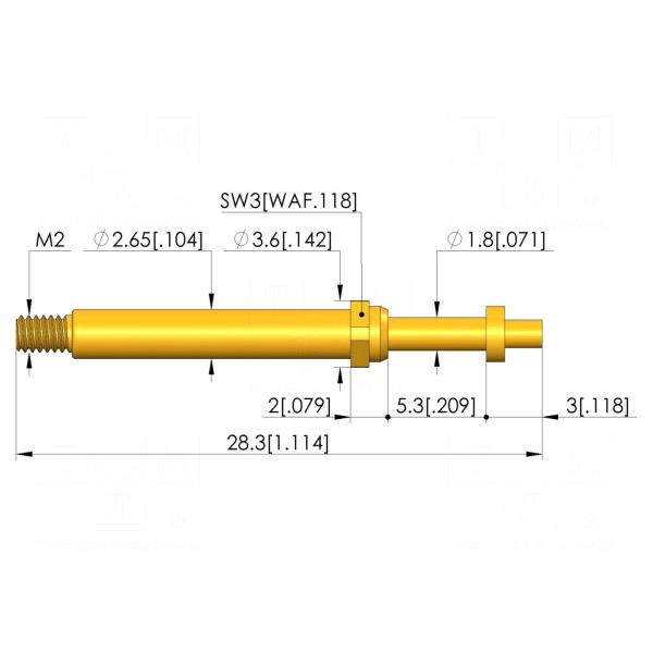 Igła testowa INGUN T-113-0071