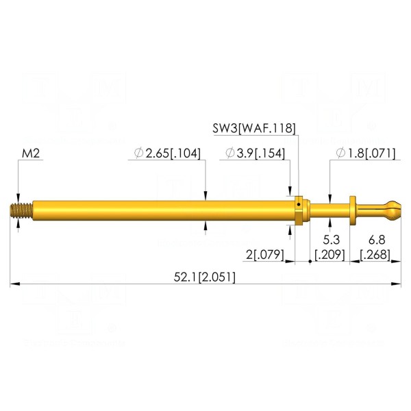 Igła testowa INGUN T-785-0001