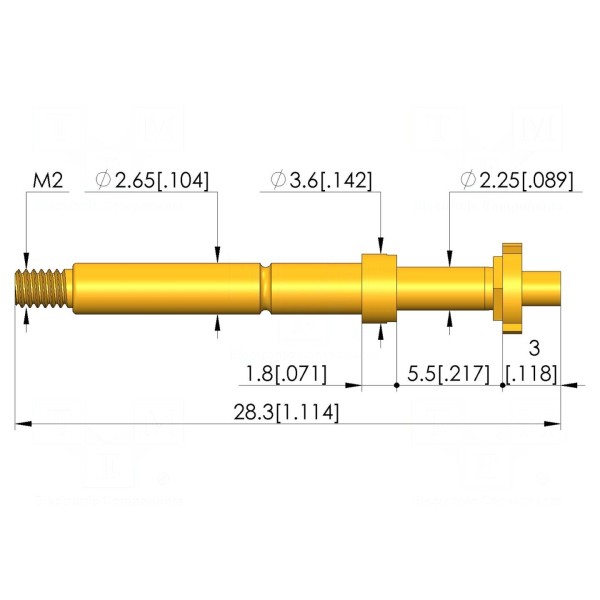 Igła testowa INGUN T-888-0012