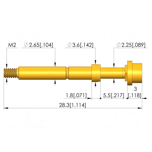 Igła testowa INGUN T-888-0014