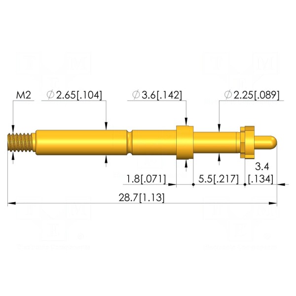 Igła testowa INGUN T-888-0015