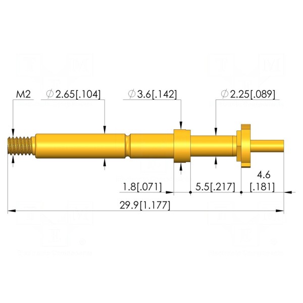 Igła testowa INGUN T-888-0020