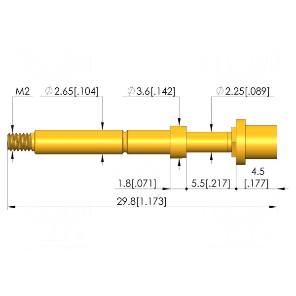 Igła testowa INGUN T-888-0025