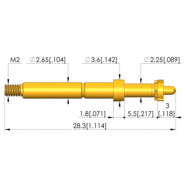 Igła testowa INGUN T-888-0027