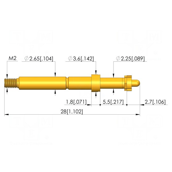Igła testowa INGUN T-888-0036