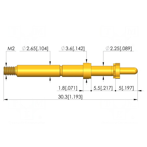 Igła testowa INGUN T-888-0043