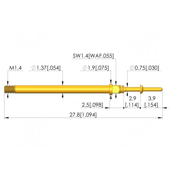 Igła testowa INGUN T-899-0016