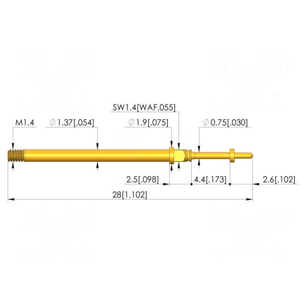Igła testowa INGUN T-899-0021