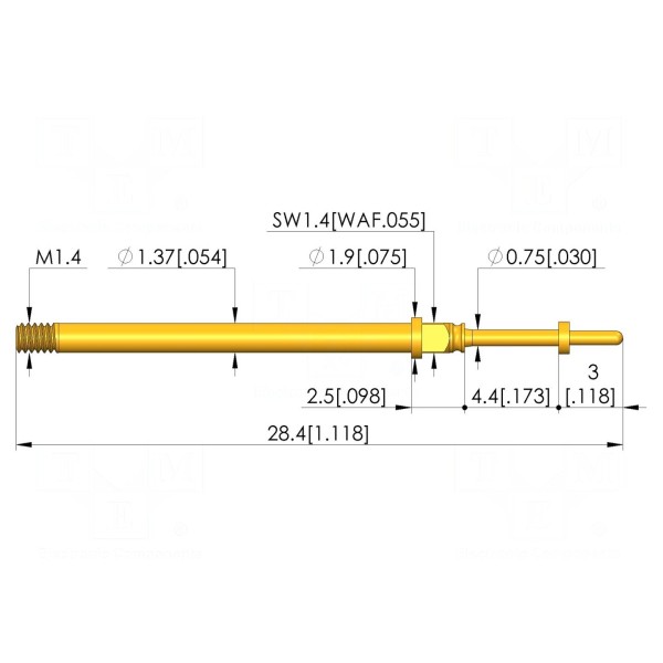 Igła testowa INGUN T-899-0040
