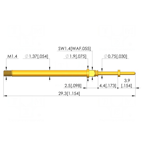Igła testowa INGUN T-899-0071