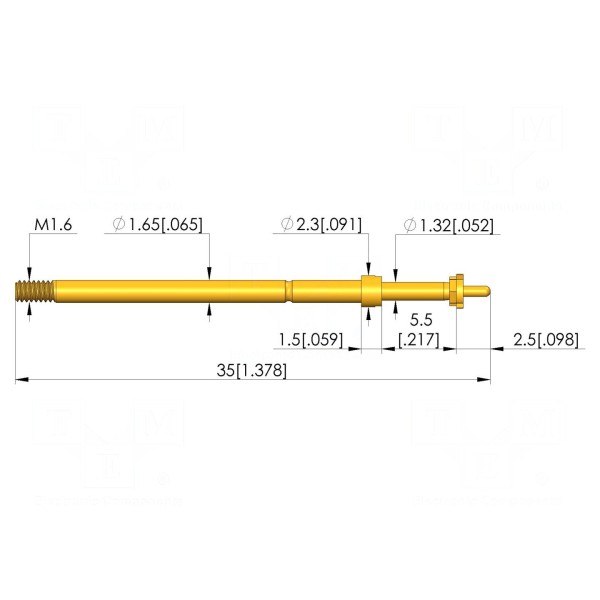 Igła testowa INGUN T-912-0034