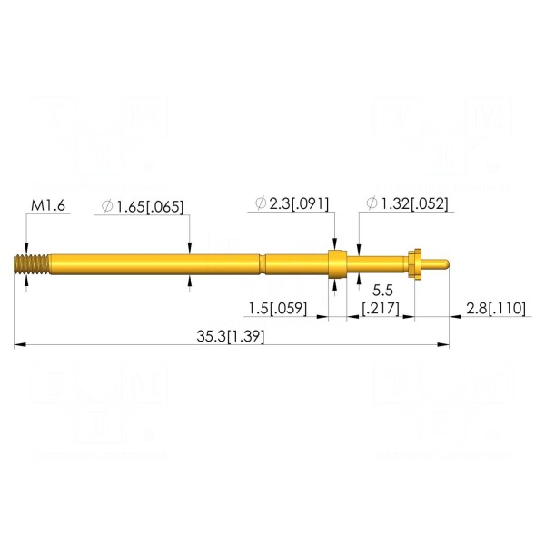 Igła testowa INGUN T-912-0036