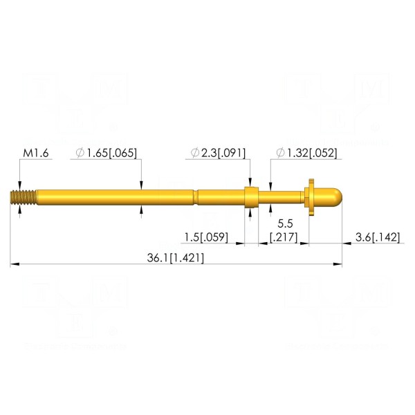 Igła testowa INGUN T-912-0147