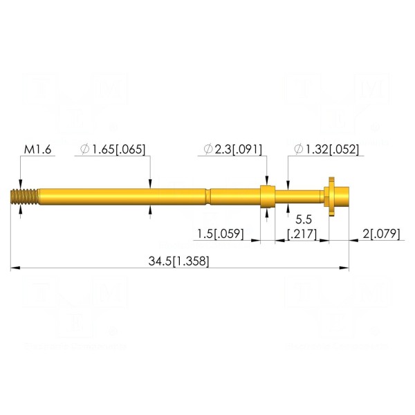 Igła testowa INGUN T-912-0165