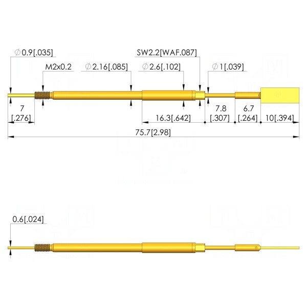 Igła testowa INGUN VF3-0050