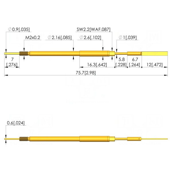 Igła testowa INGUN VF3-0061