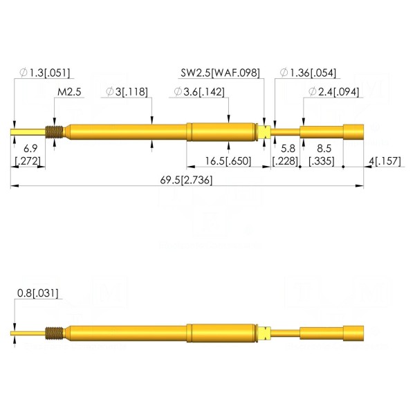 Igła testowa INGUN VF4-0026