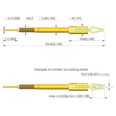 Igła testowa INGUN VK-541-0001