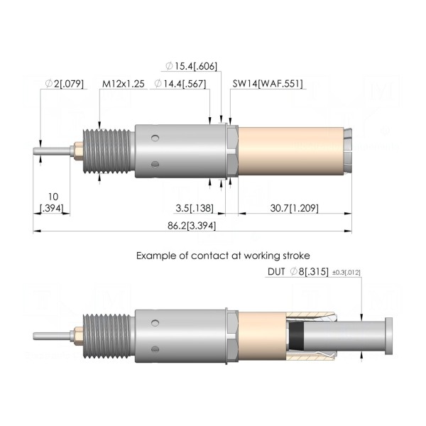 Igła testowa INGUN VKR-672-0008