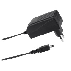 Zasilacz impulsowy 12V/1.6A (czarny) wtyczkowy