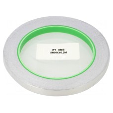 Taśma: ekranująca IPT AL40C ALUMINIOWA Z KLEJEM 9MM-16,5M