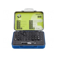 Zestaw narzędzi: końcówki wkrętakowe IRIMO 475-61-1