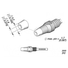 Grot: do rozlutownic JBC TOOLS D530006