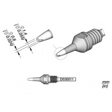 Grot: do rozlutownic JBC TOOLS D530011