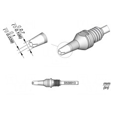 Grot: do rozlutownic JBC TOOLS D530013